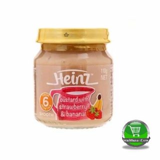 Heinz Custard With Strawberry And Banana 6+ Months Baby