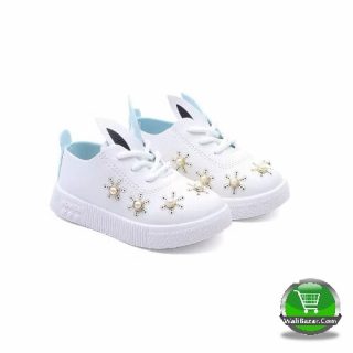 Girl Soft Anti-slip Bunny White Cartoon Shoes