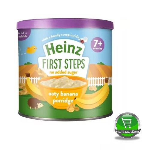 First steps oaty banana porridge dinner 7+ Months Baby