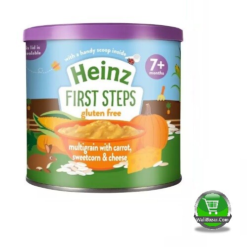 Heinz first steps multigrain with carrot, sweetcorn & cheese