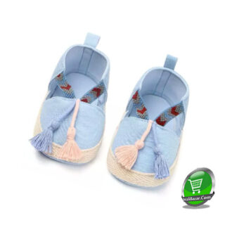 Girls Baby blue color summer shoes