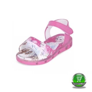 Girls Pink Artificial Leather Sandal