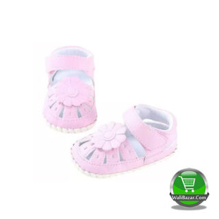 Baby Girls Pink Rubber Sandal
