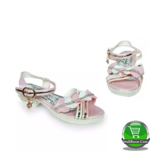 Baby Girls Light Pink Artificial Leather Sandal