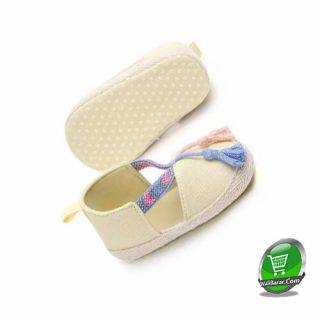 Girls Baby Yellow color summer shoes