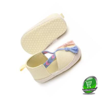 Girls Baby Yellow color summer shoes
