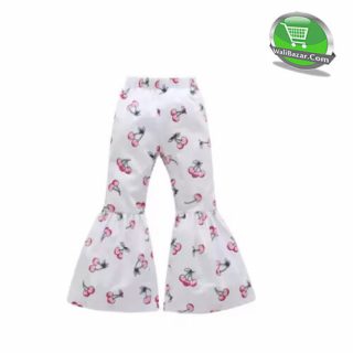 Girls Elastic Kids Casual Trousers Pants