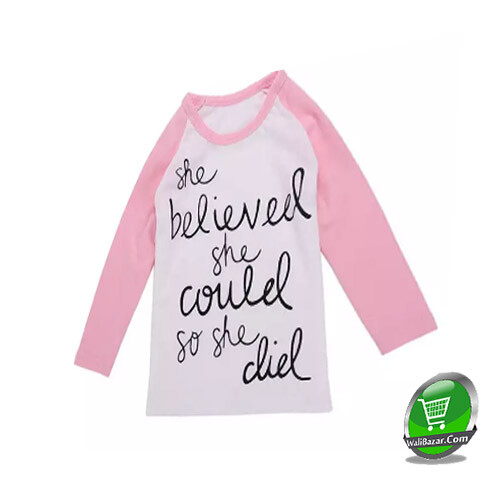 Baby Girls Tshirt Long Sleeve Tops