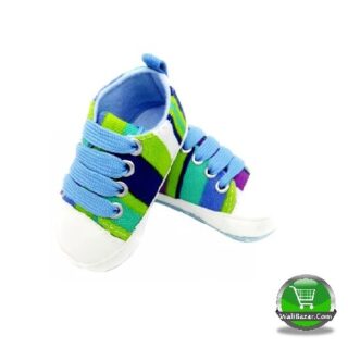 Baby Shoes Sneaker Blue Anti-slip Soft Sole Shoes