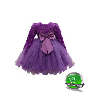 Baby Girl Princess Purple Gown