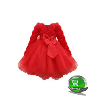 Baby Girl Princess Red Gown
