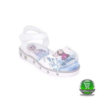 Girls Aqua Blue Artificial Leather Sandal